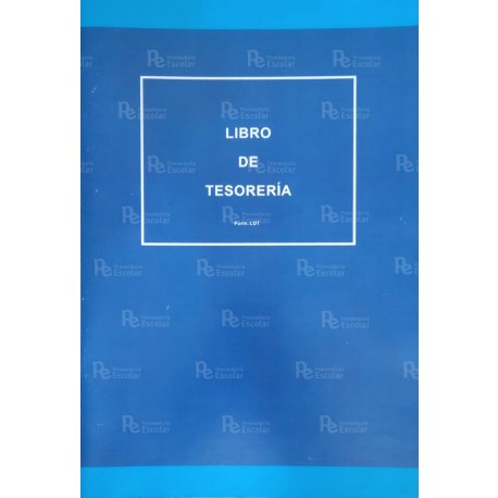 Libro de Tesorería Tapa Blanda 24 folios