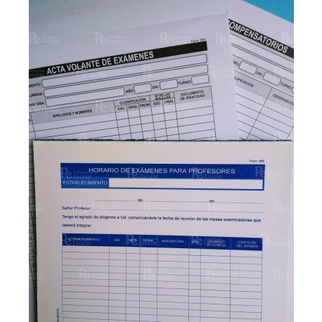 Planilla General de Calificación