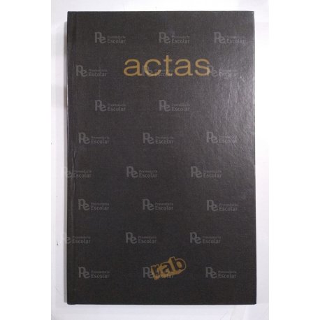 Libro de Actas Oficio 200 folios útiles