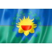 Bandera para Mástil Buenos Aires 40 x 60 cm.