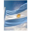 Bandera para Mástil Argentina con Sol 60 x 96 cm