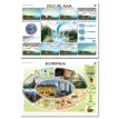 Lámina Mural Ciencias Ciclos del Agua/ Ecosistema 72 x 102 cm. - Doble Faz -