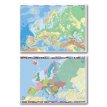 Mapa Mural Mudo Europa 95 X 130 SIMPLE