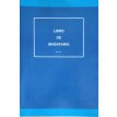 Libro de Inventario Tapa Blanda 50 folios